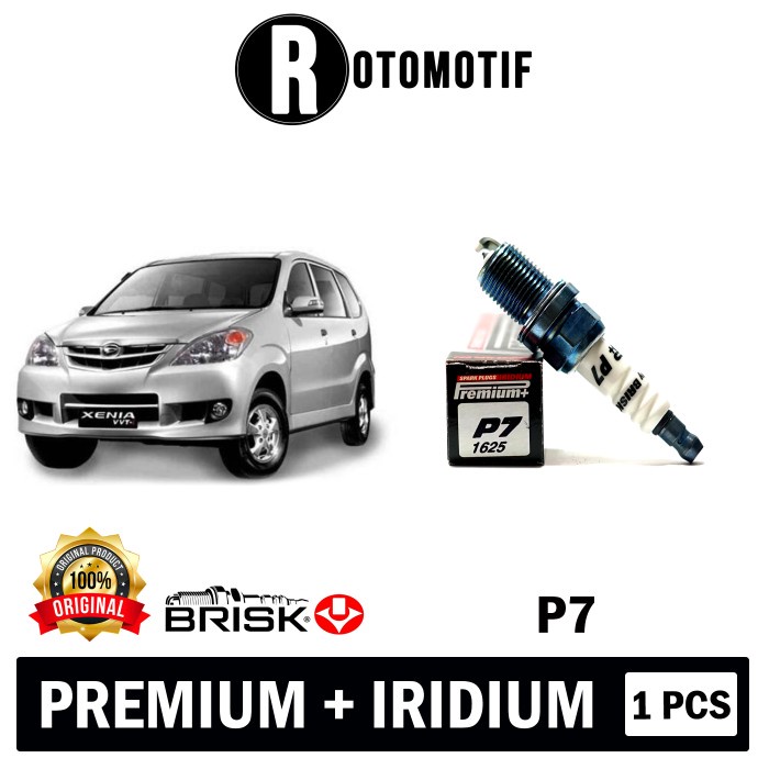 Busi Mobiltoyota Yaris Vios Limo Brisk Premium Plus Iridium P7 Kode Hm331