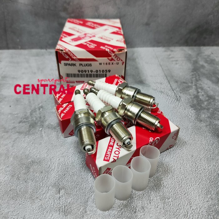 Busi Glow Plug Toyota Kijang 5K 7K Original 1Set 4Pcs Kode Hm251