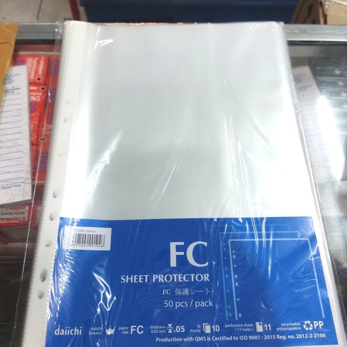 

Asli Pp Pocket Daichi Ukuran F4 Isi 50 Sheet Terbatas