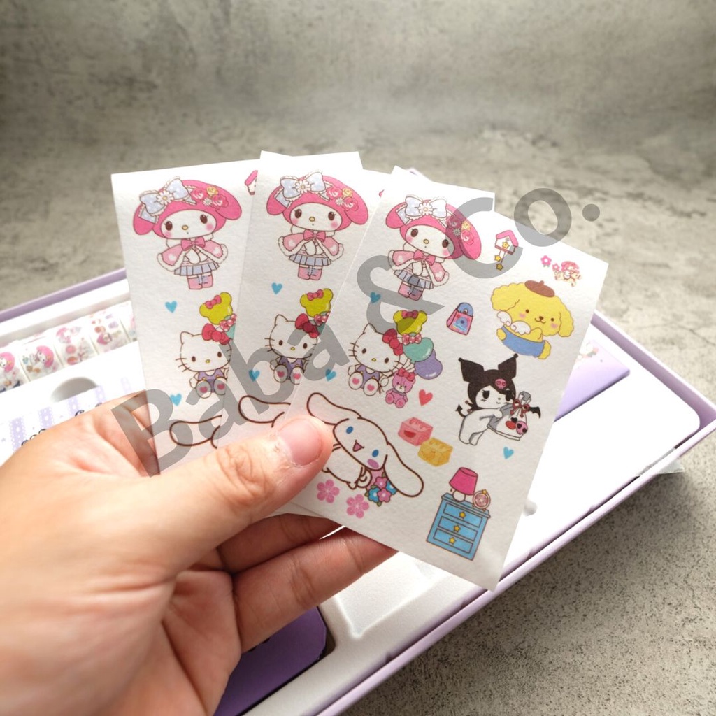 

Jurnal 7 In 1 Kuro Melody Dan Cinnamoroll Paket Buku Harian Kuro Alat Tulis Sanrio Estetik Lettering