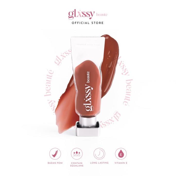 Glxssy Souffl Satin Stain - Caramel Lip Tint Original