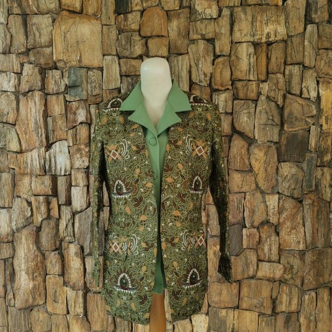 BAJU BLAZER BATIK SERAGAM PERSIT SRITEX PUSAT JAS PSU LAPANGAN