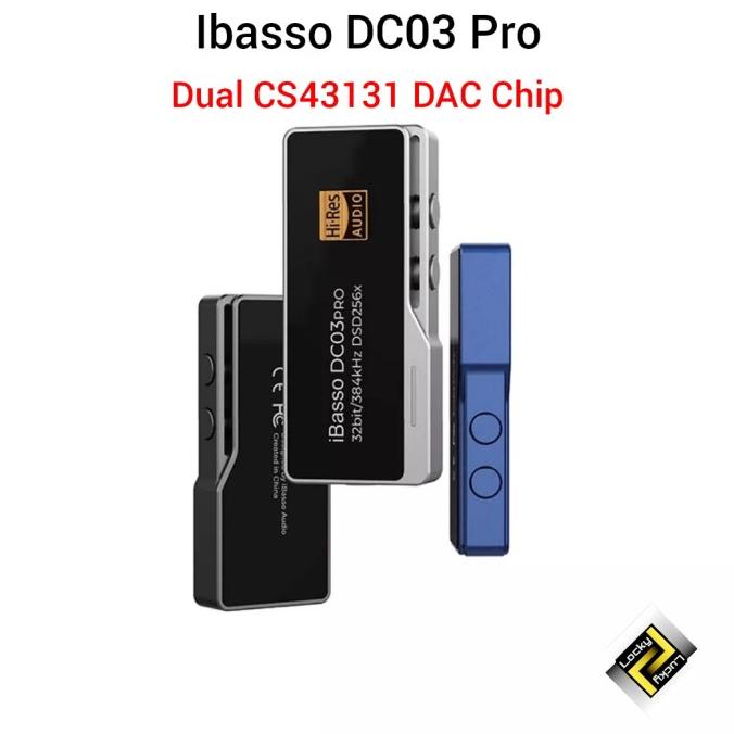 Ibasso DC03 Pro DAC Dual CS43131 Dongle USB Type C to 3.5mm Hi-Res DSD Termurah