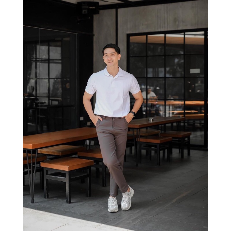 Kemeja Pria Lengan Panjang 2023 Pendek Korean Style Hem Cowo Kemija  Koko Kotak Outfit Murah S M L X