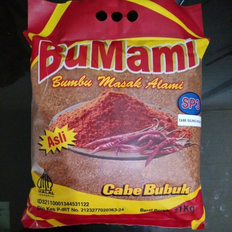 

Buma Cabe Giling Kasar 1Kg