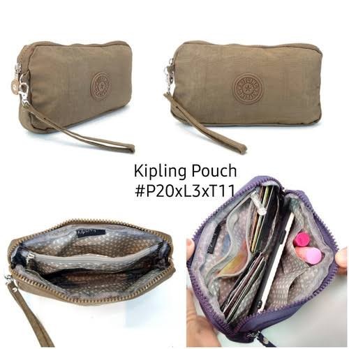 Kipling Pouch Dompet Wanita 100% ORIGINAL