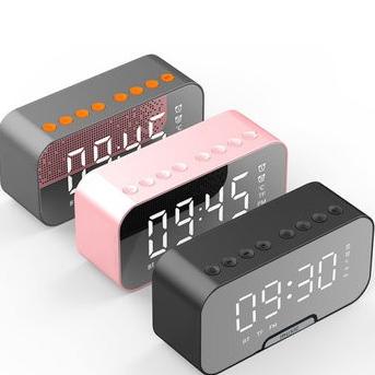 Speaker jam Bluetooth + Alarm dan Radio Tipe Q5