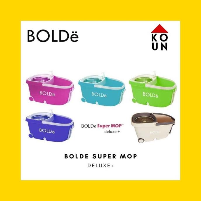 SUPER MOP BOLDE DELUXE+ / Bolde Super Mop Deluxe Plus GARANSI RESMI