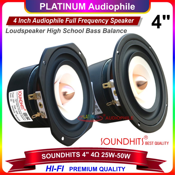 Promo Speaker Full Range 4 Inch Premium Fullrange Speaker Import Terbaru