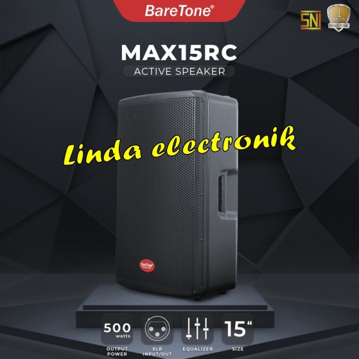 Ready Speaker Akif Baretone Max15Rc Baretone Max15 Rc Baretone Max 15Rc 1Bh New Original