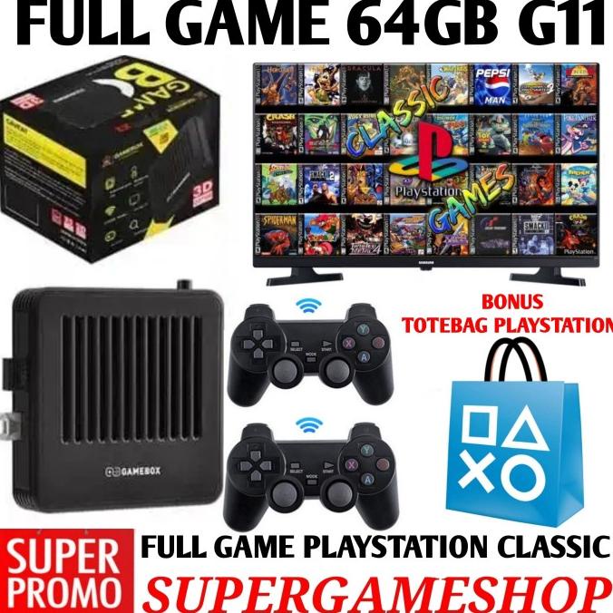 Gamebox G11 Playstation Classic Video Game Console Wireless Game Box