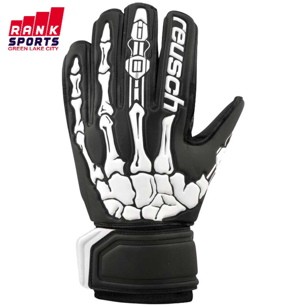 Reusch Sarung Tangan Kiper Anak Junior Gk Gloves Xray 7701 - Black White