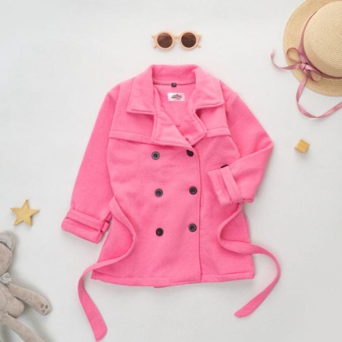 Jaket Anak Perempuan Diskon Import Fashion Bahan Tebal Terbaik Hangat