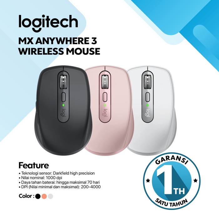 Logitech MX Anywhere 3 Mouse