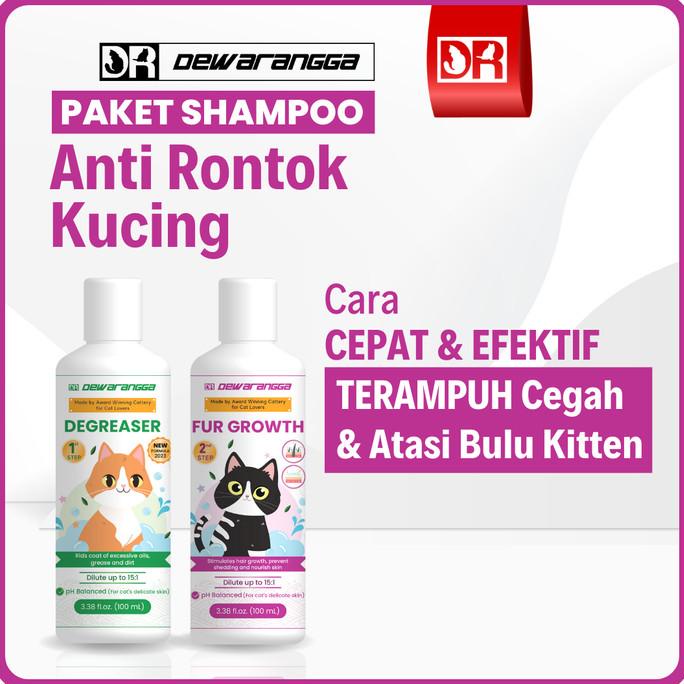 Paket Shampo Kucing Anti Rontok Dewarangga. Shampoo Kucing