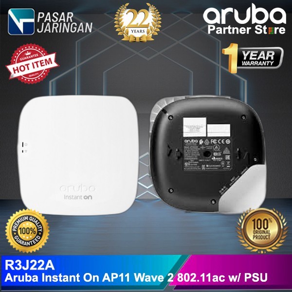 Aruba Instant ON AP11 - R3J22A (RW) Indoor Ceilling Access Point