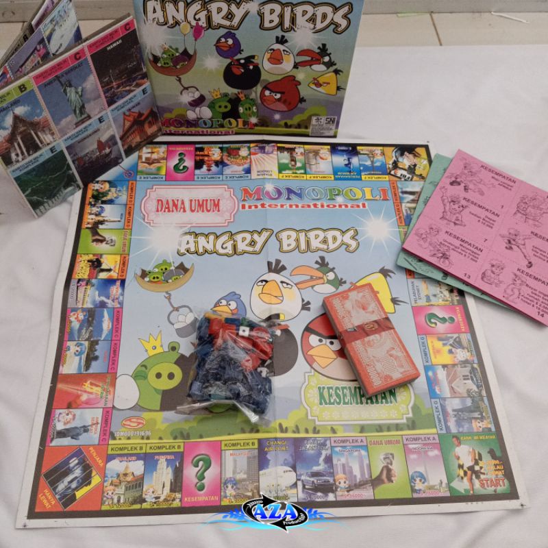 Mainan Monopoli Lengkap Karakter