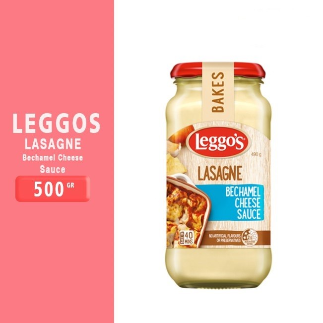 

Promo Pasta Sauce Lasagne Bechamel Cheese Leggos 490Gr Lasagna Halal