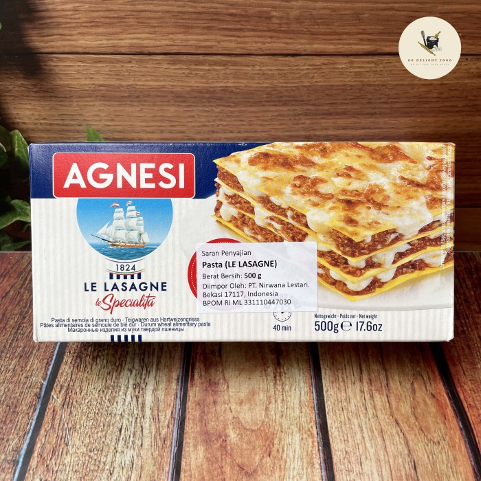 

Promo Agnesi Lasagna / Lasagne 500G