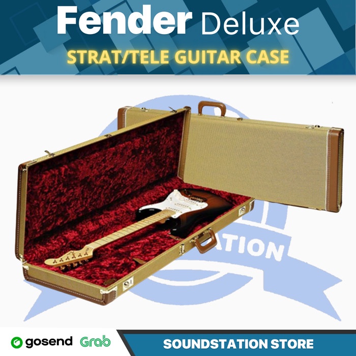Promo Fender Deluxe Stratocaster/Telecaster Guitar Hardcase