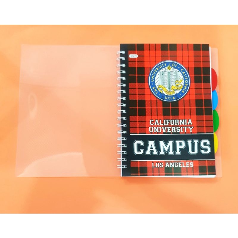 

Spiral Divider Campus/Notebook Spiral B5 KIKY dengan Pembatas Binder