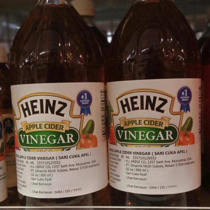 

Terlaris Heinz apple cider vinegar/ cuka apel 473 ml SALE