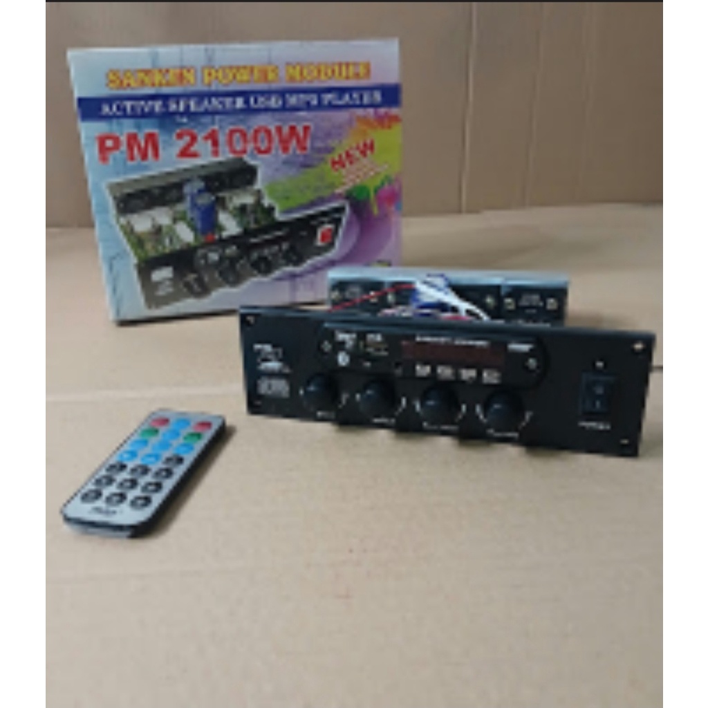 KIT Speaker Active PM 2100W SANKEN OCL Amp MP3 BLUETOOTH PUMA PRODUCT   KIT Speaker Active PM 2100W 