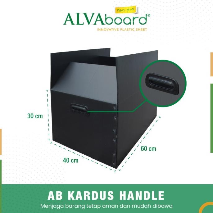 

PALING MURAH ALVABOARD KARDUS HANDLE, KOTAK PENGIRIMAN, UKURAN 600 X 400 X 300 MM TOP BRAND