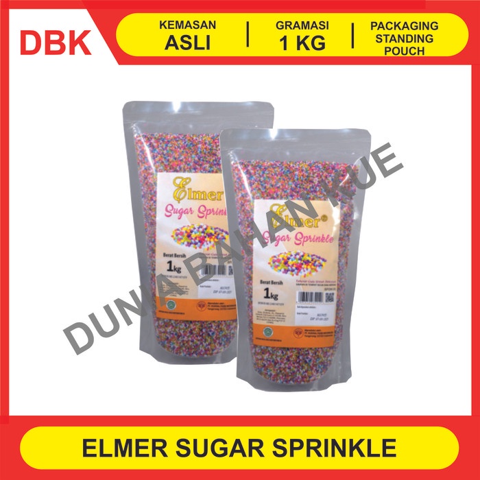 

Promo Elmer Sugar Sprinkle / Gula Butir / Trimit 1 Kg