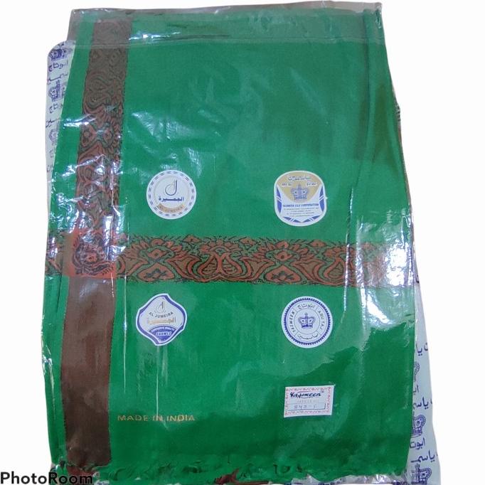 Sorban Hijau Arifat - Sorban Habib - Shawl Kashmiri - Sorban Haji