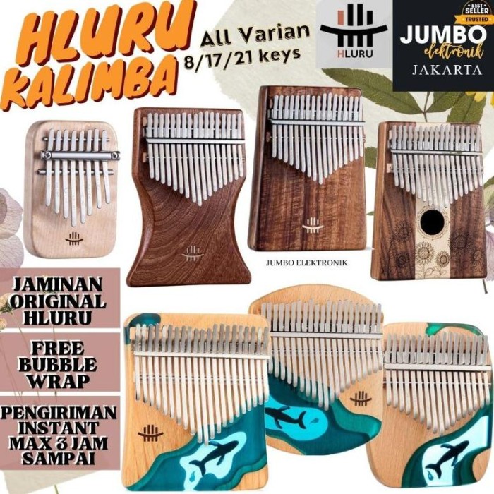 Kalimba - Hluru Kalimba Ocean 17 Keys 21 Keys 8 Keys Kalimba Resin Hluru Kalimba