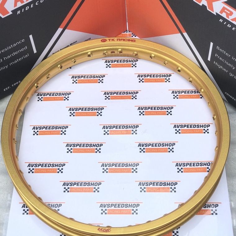 VELG TK EXCEL JAPAN 160 X 17 GOLD STOK TERBATAS
