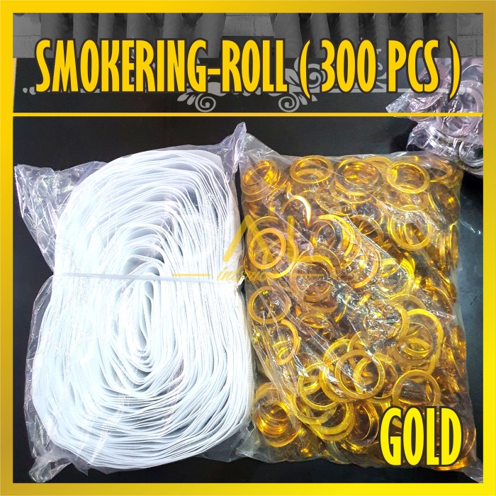 Promo Smokering Gorden / Smoke Ring Roll Isi 300 Lubang