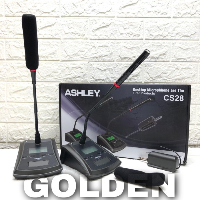 Mic Wireless Podium Ashley CS 28 Original Conference Ashley CS28