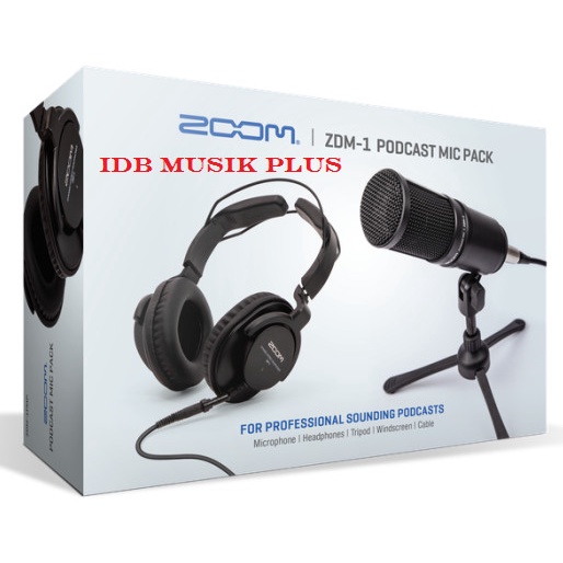 Podcast Mic Pack ZOOM ZDM1 ZDM 1 Original