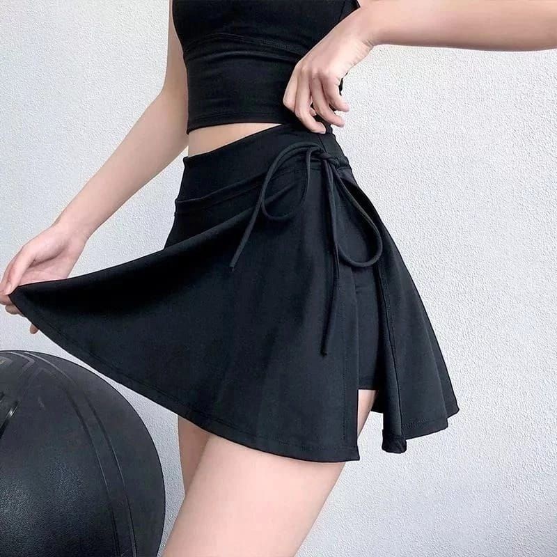 rok tennis rok celana senam aerobik wanita 001