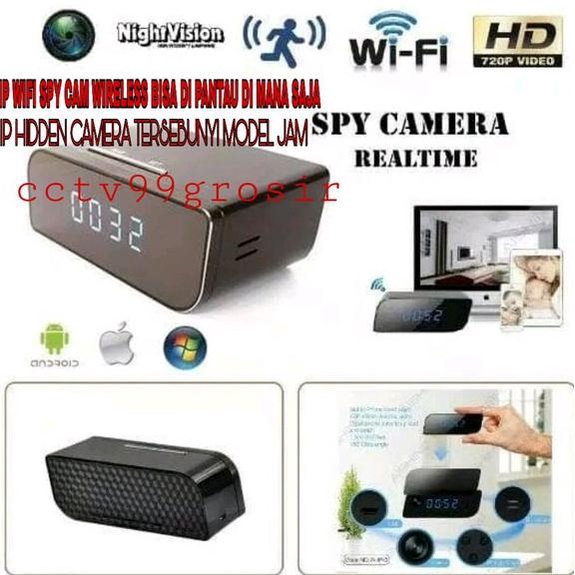 HIDDEN CAMERA  SPYCAM  IPCAM MINI SPEAKER  IP CAMERA CCTV WIFI