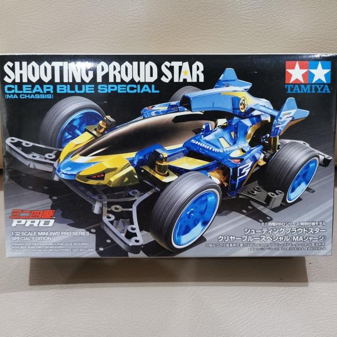 Promo Tamiya 95573 Shooting Proud Star Clear Blue Limited Edition (boy00j.apa)