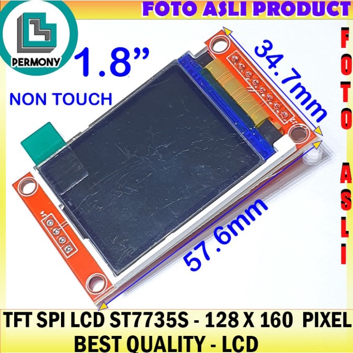 Promo Lcd Spi 1.8 Inch 128X160 Tft Module Display 160X128 St7735