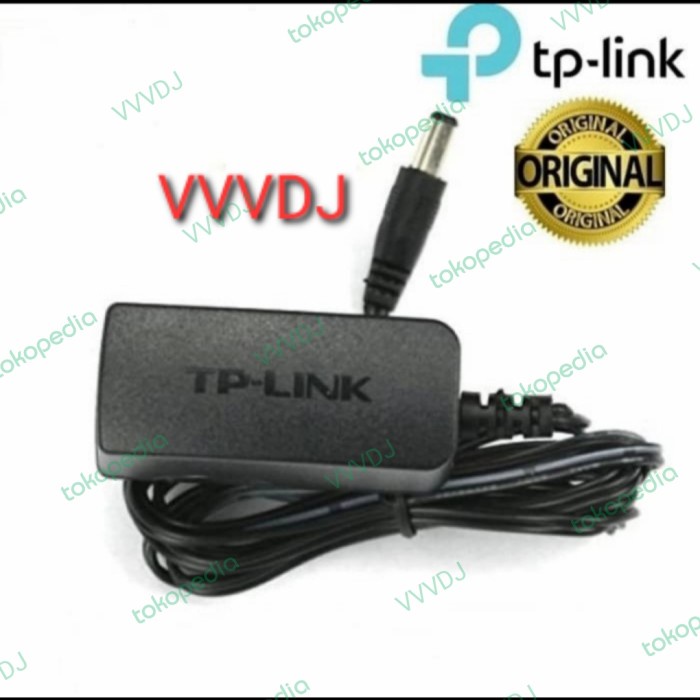 Deskripsi ORIGINAL Adaptor TP-LINK 9V 0.85A Untuk Router Dan Perlengka -45pr