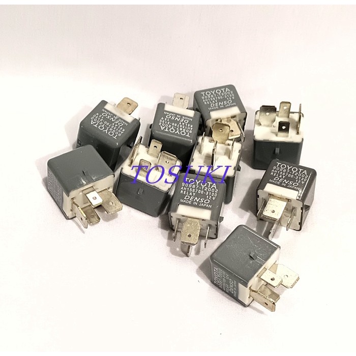 RELAY ABU ABU DENSO KAKI 4 12 VOLT RELAY ABU ORIGINAL DENSO star