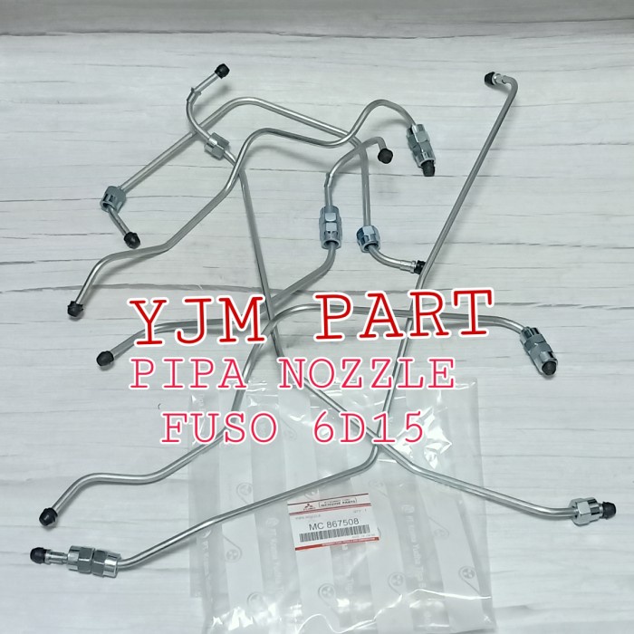 PIPA NOZZLE SET FUSO 6D15 PIPA NOSEL FUSO 6D15 1SET 6PCS