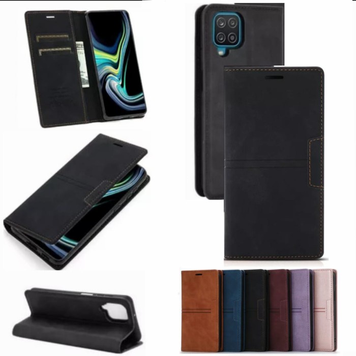 Murah case samsung m62 2021 Flip case wallet Leather case Cover Dompet M62