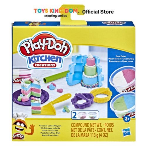 PLAY DOH PLAYSET KITCHEN CREATIONS CREATIN CAKES
