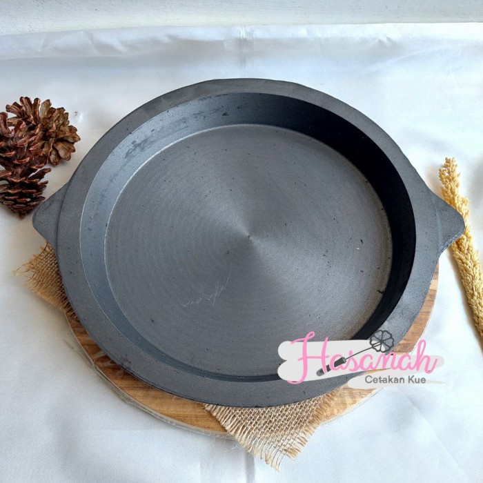 

✅Original Cetakan Loyang Martabak Manis Terang Bulan 30 Cm Cor Besi Baja Tebal Diskon