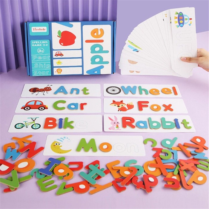 

SALE Parsel Ramadhan Spelling Game Wooden A - Z Mainan Edukasi Anak Pintar Termurah