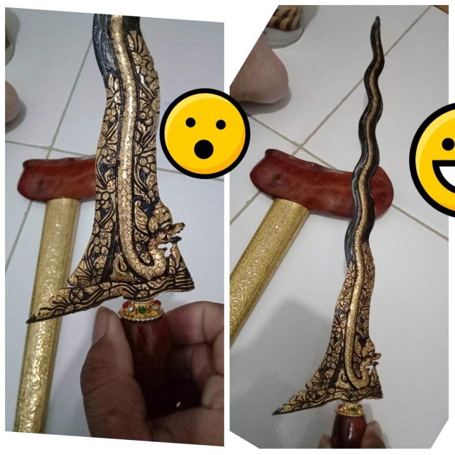 koleksi keris tosan aji naga antik