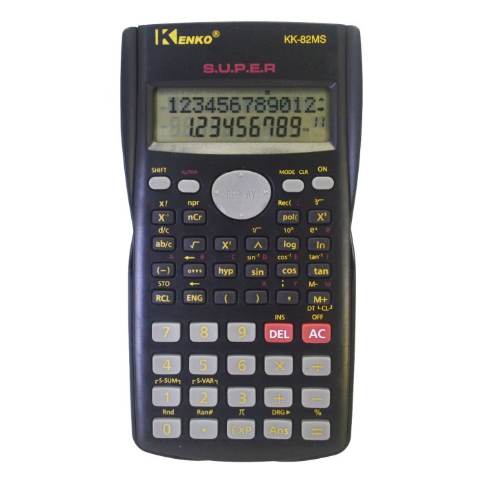 

Kalkulator Kenko KK-82MS/82MS-D/82MS-D Warna Calculator Scientific