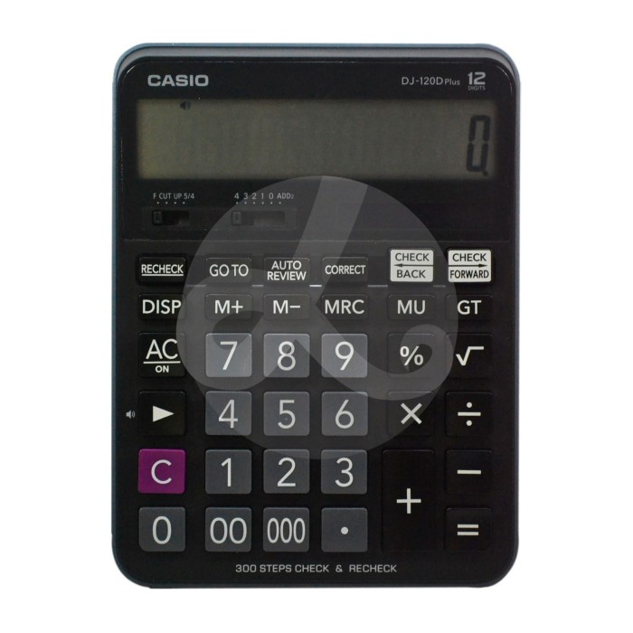 

Calculator Casio Dekstop Kalkulator DJ-120D Plus, 220D Plus, 240D Plus