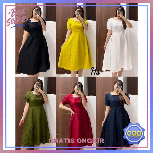 Dres Remaja Cewe Mewah Elegan Drees Perempuan Pndek Bj Ke Gereja Mini Dreas Deres Bju Natalan Dres D